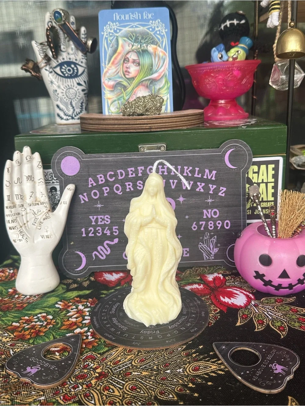 Sacred Mother Virgin Mary Prayer Candle